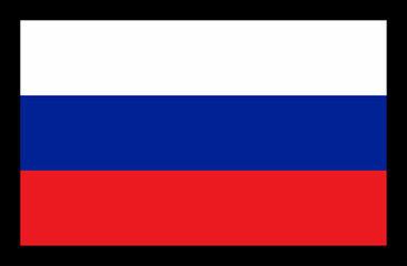 Russian flag in high resolution