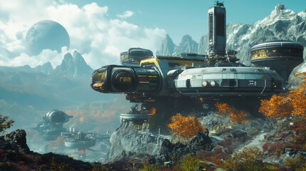 Ai Generated Terraforming Image 