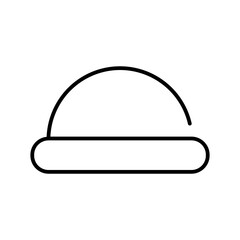 diaphragm line icon