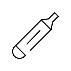 pregnancy test line icon