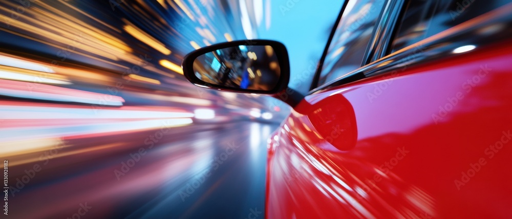 Poster AI-Powered Mobility Revolution Dynamic Connected Vehicle Safety Tech Visualization with Next-Gen Predictive Motion Blur and Intelligent Automotive UX Design