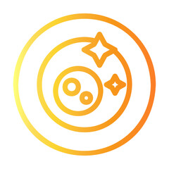 porthole Line Gradient Icon