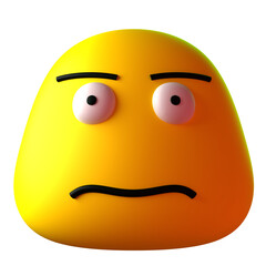3D Character with Neutral Expression