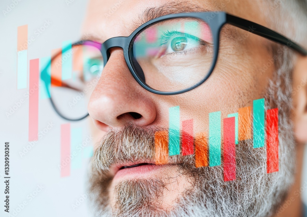 Poster digital finance revolution immersive data visualization for global investment strategy - augmented a