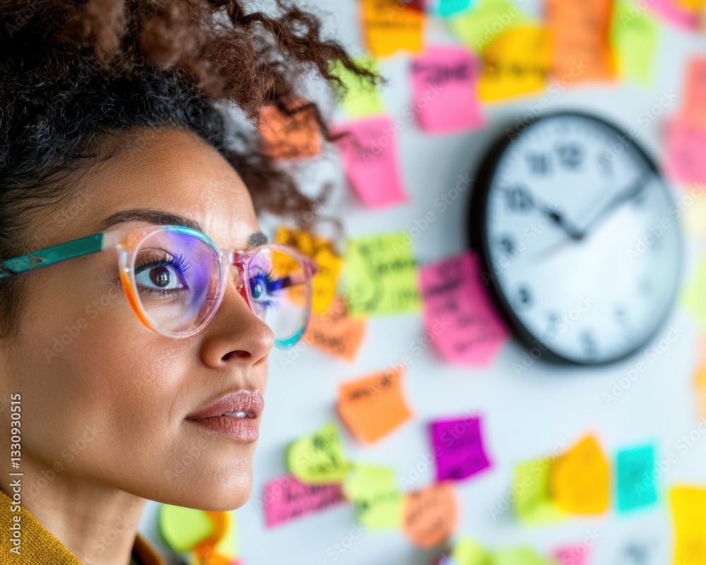 Poster Hybrid Productivity Insights Millennial Professionals Dynamic Workflow Management with Neurodiverse Design and Agile Brainstorming Strategies in Modern Workspace