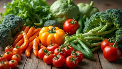 The joy of a bountiful harvest of vegetables in the countryside