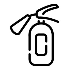fire extinguisher Line Icon