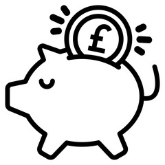 Piggy Bank  Icon 