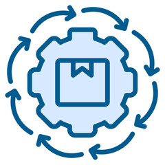 Obraz premium Procurement Process Icon