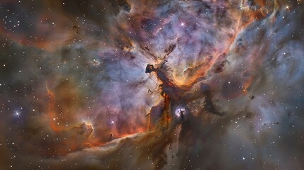 Cosmic_nebula_Galaxy_nebula_Colorful_Abstract_