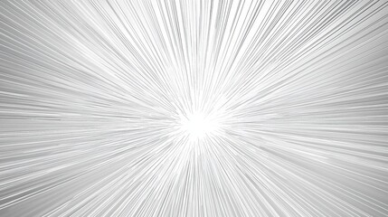 Obraz premium Delicate Minimal Radial Line Pattern in Symmetric Design