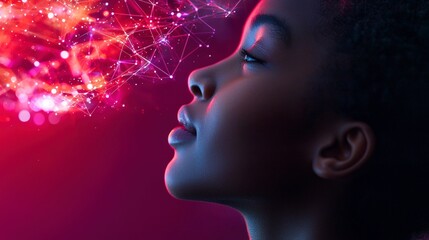 Woman  Digital Future  Technology  Innovation  Knowledge  Learning  AI  Education   Hope