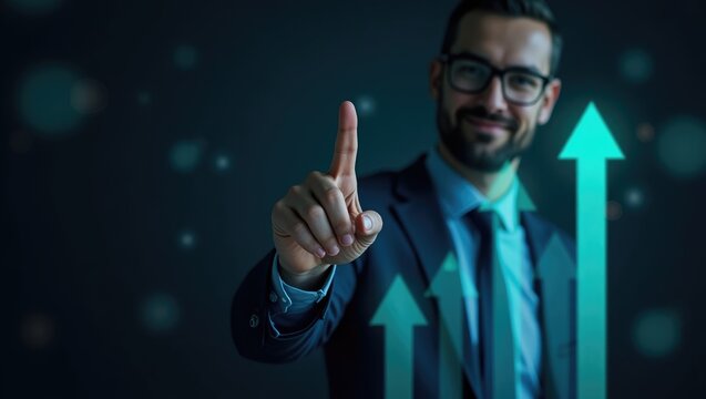 Value-added concept Develop products to be efficient for success Enhance sales and marketing edge to capture attention and boost sales with a forward-looking perspective.