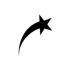 falling star design element