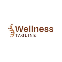 Physio Wellness Logo with Letter J & Cell for Holistic Healing