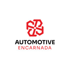 Dynamic Automotive Logo with Radial T & Tire Element