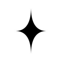 Fototapeta premium black star element