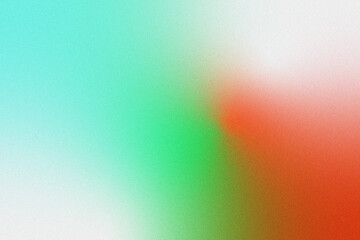 Gradient-blur-green-orange-abstract-background