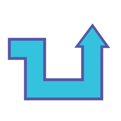 Elbow Arrow U Turn Navigation