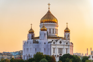 Cathedral of Christ the Saviour in Moscow, Russia