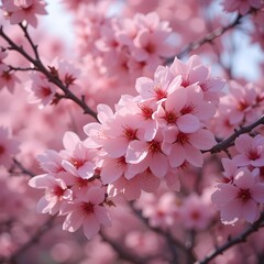 pink cherry blossom