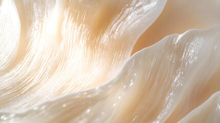 Fototapeta premium Radiant and Dewy: The Art of Glowing Skin Captured in Subtle Light Reflection
