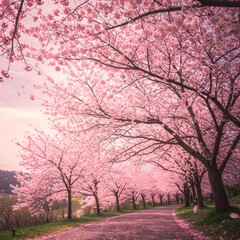 Obraz premium cherry blossom in spring