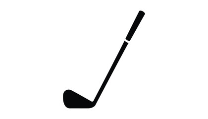Golf Club Icon. Sports Equipment, Golfer, and Game Silhouette Vector.