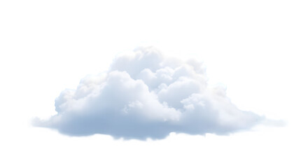 white fluffy cloud isolated Transparent background, PNG Clipart.