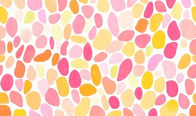 Abstract colorful pebble pattern