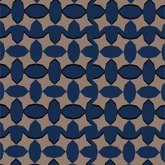 abstract geometric seamless pattern vector