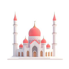 Fototapeta premium Eid Al-Fitr 3D Icon Collection