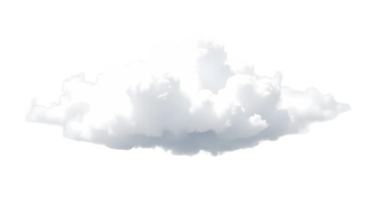 white fluffy cloud isolated Transparent background, PNG Clipart.