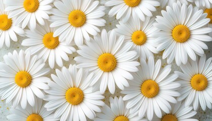 Fototapeta premium Daisy Dreams: Nature’s Embrace