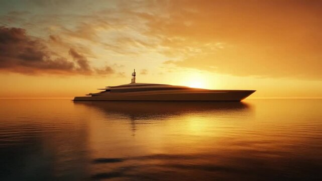 The luxury ship glided through the azure waters, its elegant design and opulent amenities captivating all aboard.