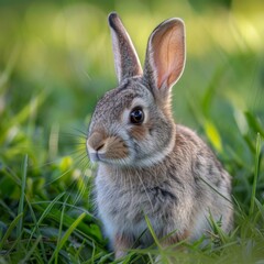 Fototapeta premium about vector rabbits for the MidJourney bot, each between 100 to 200 words and ending 