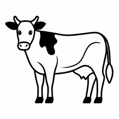 cow vector illustration