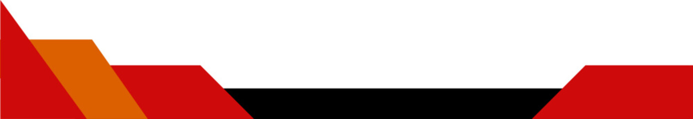 Fototapeta premium Minimalist Geometric Footer Layout for Web Pages