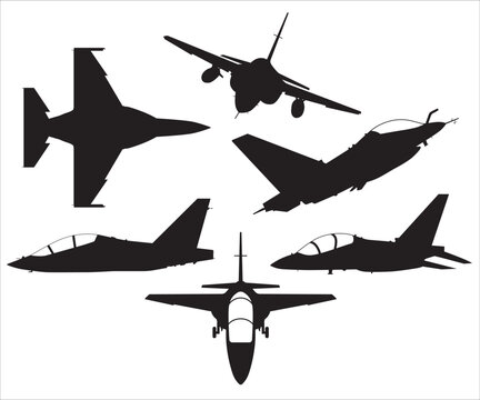 Alenia Aermacchi M-346 Master, Alenia Aermacchi M-346 Master Vector, Pilot, Airplane Vector, Jet svg