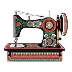 vintage sewing machine