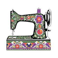 vintage sewing machine