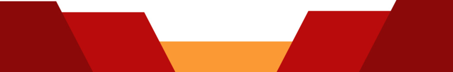 Obraz premium Futuristic Rectangle Footer for Branding and UI