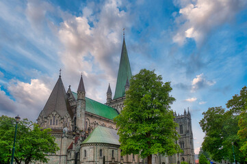 Nidaros Cathedral is the name given to the Lutheran cathedral in Trondheim, Norway, a city that was known in the Middle Ages as Nidaros