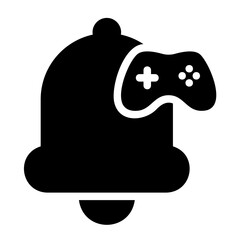 game notification Solid icon