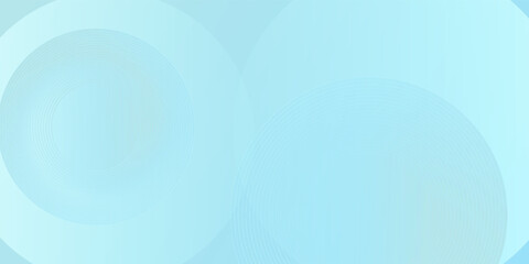 Modern abstract background  blue white gradations  circle effect shape memphis  trendy  background