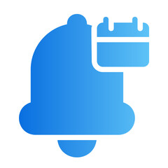 calendar notification Gradient icon