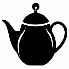 teapot isolated on white