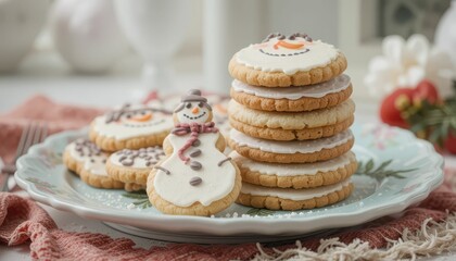 Delightful Decorated Sugar Cookies for Holiday Celebrations