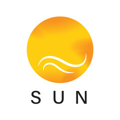 Sun Vector illustration Icon Logo Template design