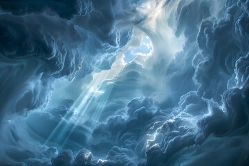 The Majestic Dance of Air Currents and Clouds: A Glimpse Into Nature's Powerful Updraft